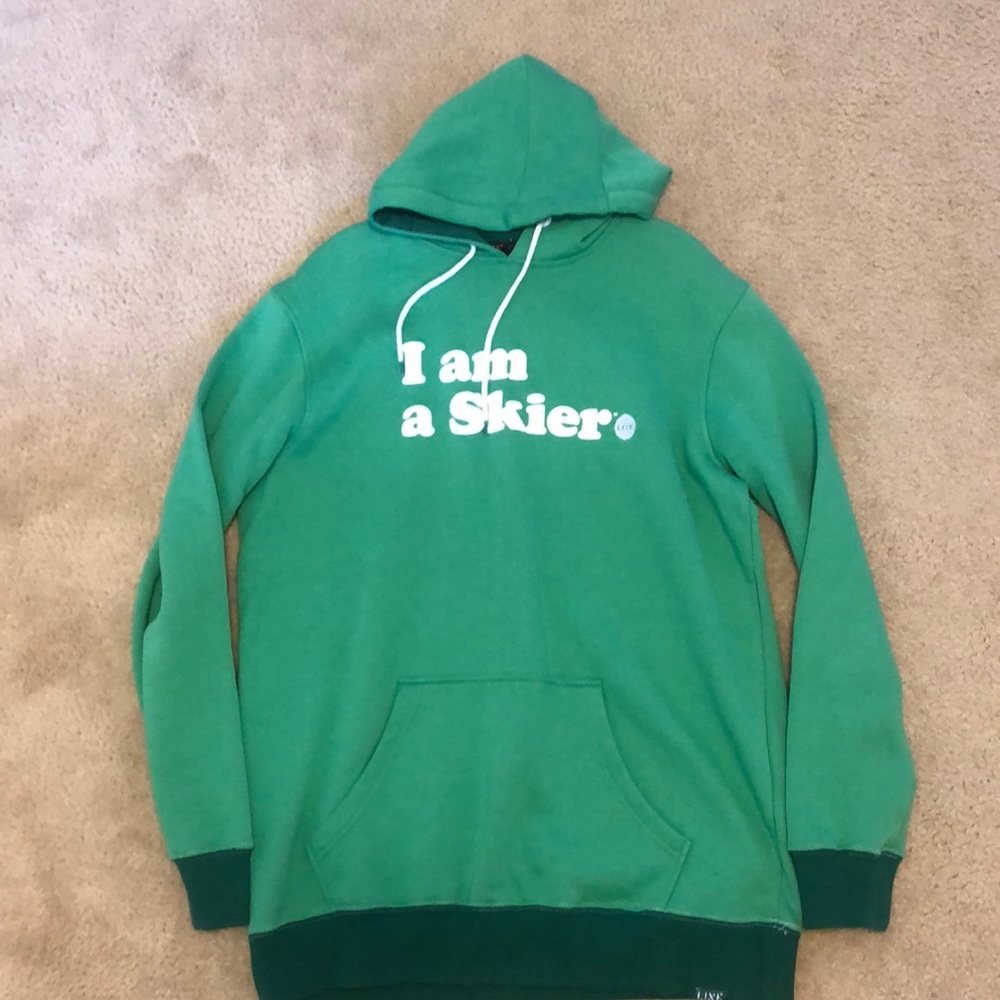 “I am a Skier” hoodie